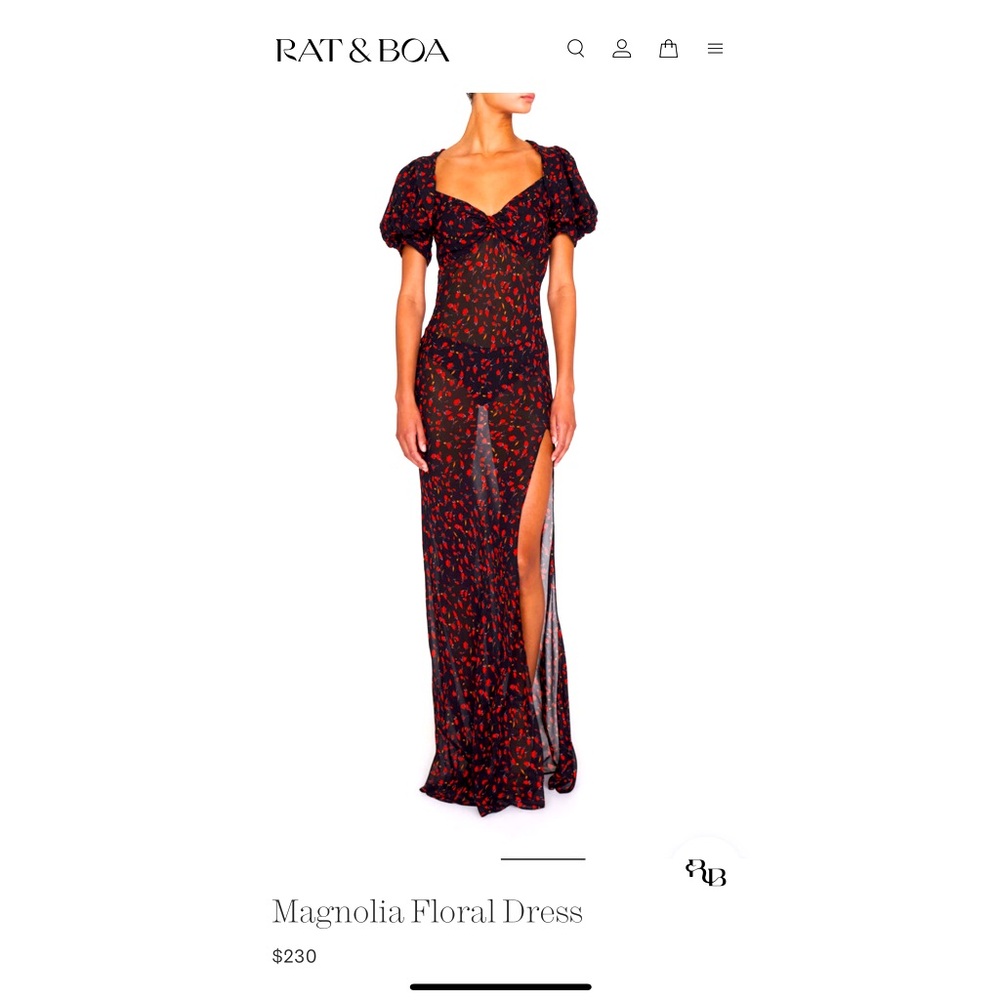 RAT & BOA Magnolia Floral Dress